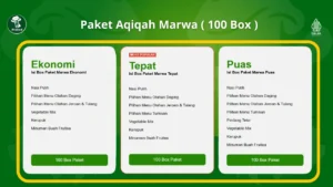 Pilihan Menu Catering Paket Aqiqah ( 100 Box )