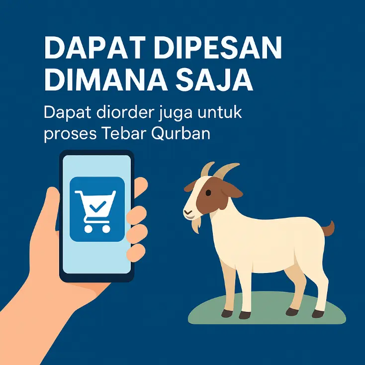 Pesan hewan qurban mudah
